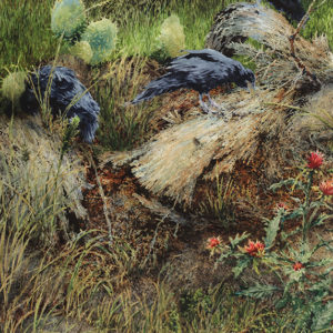 Laurel Lake McGuire Laurel Lake McGuire
Harbingers, Watercolor, 22” x 13”