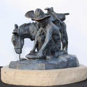 Venosdel_Burneta_DryGulch_LtFrt1400 smallest Burneta Venosdal
Dry Gulch, Bronze, 7” x 8” x 10”